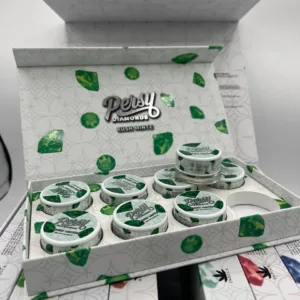 Persy Diamonds Kush Jar for sale in stock, persy diamonds kush mint 3.5g baller jar, Buy persy diamonds carts available for sale in stock online now